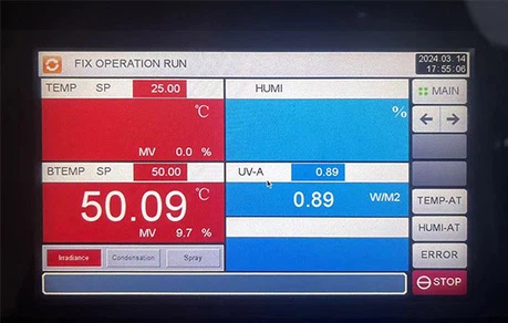 UV Weatherometer UV Weatherometer